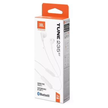 Наушники JBL Tune 235BT White (JBLT235BTWHT) фото №6