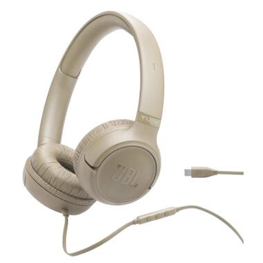Наушники JBL Tune 530c USB-C Beige (JBLT530CBEG) фото №1