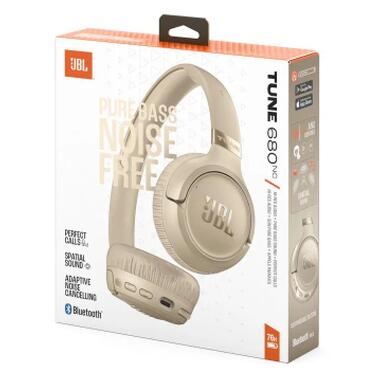 Наушники JBL Tune 680 NC Beige (JBLT680NCBEG) фото №10
