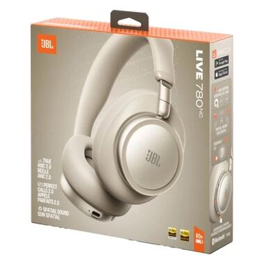 Наушники JBL Live 780NC Champagne (JBLLIVE780NCCPG) фото №7
