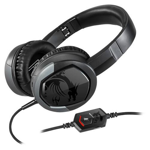 Гарнітура MSI Immerse GH30 Immerse Stereo Over-ear Gaming Headset V2 (JN63S37-2101001-SV1) фото №2