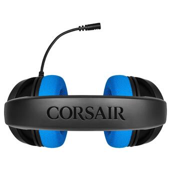 Навушники Corsair HS35 Blue (CA-9011196-EU) фото №4