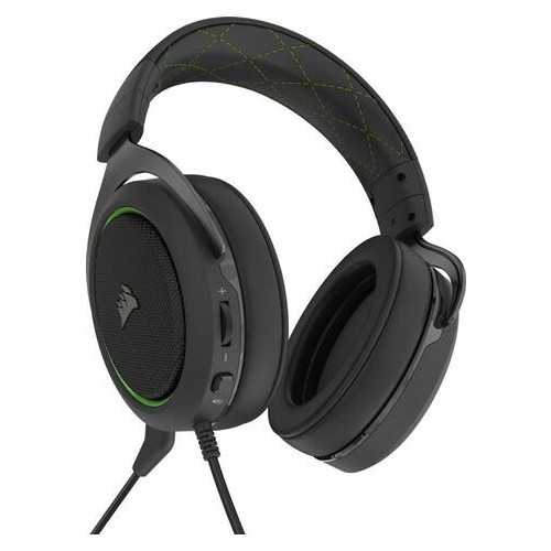 Навушники Corsair HS50 Pro Stereo Gaming Headset Green (CA-9011216-EU) фото №6