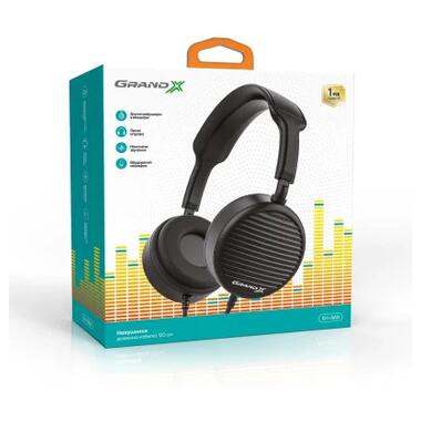 Наушники Grand-X EH-86B Black фото №2