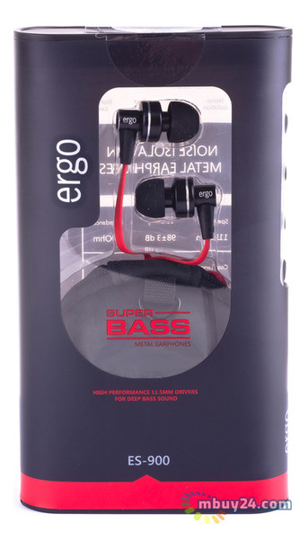 Навушники Ergo ES-900 Black фото №2