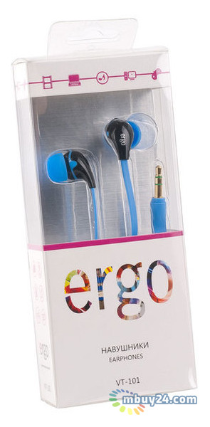 Навушники Ergo VT-101 Blue фото №2