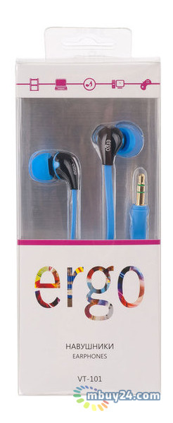 Навушники Ergo VT-101 Blue фото №1