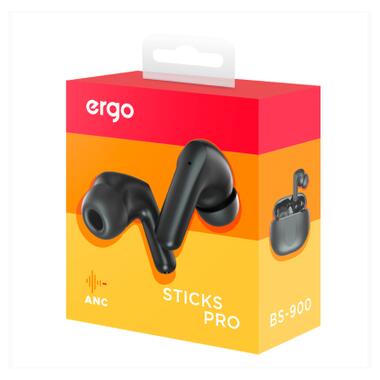 Навушники Ergo BS-900 Sticks Pro Black (BS-900K) фото №6