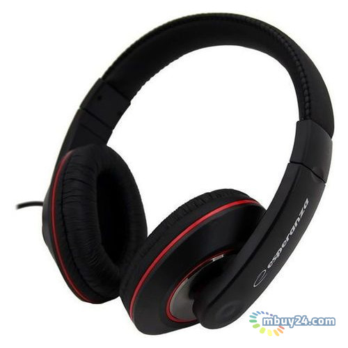 Навушники Esperanza Headset EH121 Black фото №1