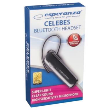 Bluetooth-гарнітура Esperanza Celebes Black (EH184K) фото №3