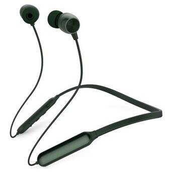 Вакуумні навушники Bluetooth Neckband Remax RB-S17-Dark-Green фото №1