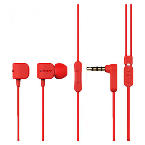 Вакуумні навушники RM-502 Red Remax 335203 фото №1
