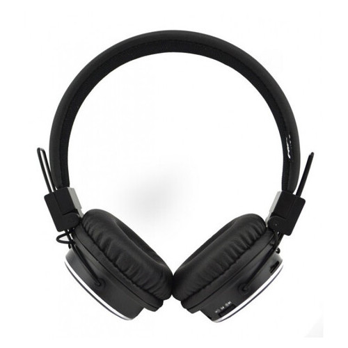 Бездротові навушники с MP3 плеером NIA-Q8, Черный фото №3