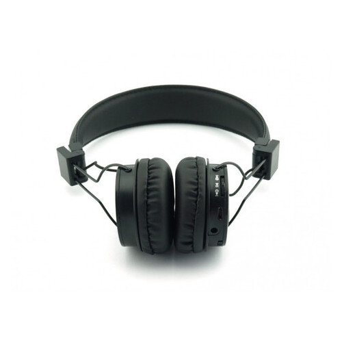Бездротові навушники с MP3 плеером NIA-X3, Чёрный фото №5