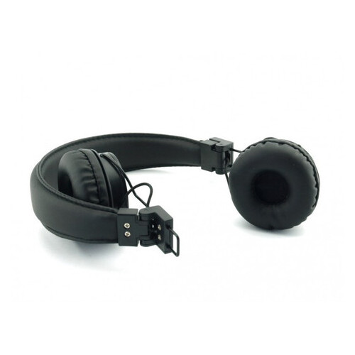 Бездротові навушники с MP3 плеером NIA-X3, Чёрный фото №9