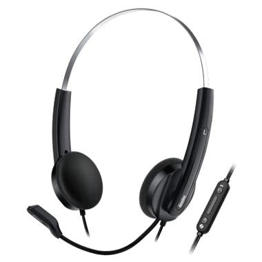 Наушники Genius HS-220U USB-C Black (31710032401) фото №1