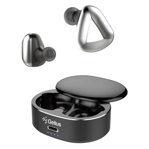 Навушники вакуумні Bluetooth Gelius Pro PearlFree GP-HBT020 Silver фото №1