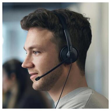 Наушники Epos Impact 100 MS Mono USB-C+A Black (1001419) фото №6