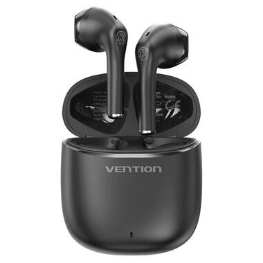 Безпровідні навушники Vention Elf Earbuds E02 Bluetooth 5.3 Black (NBGB0) фото №1