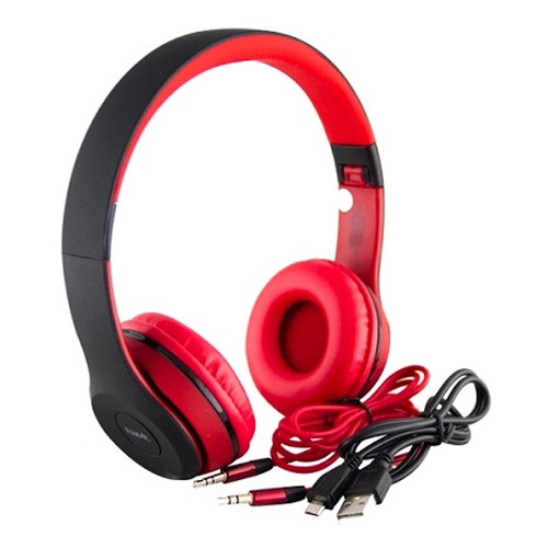 Навушники з мікрофоном Havit HV-H2575BT черно-красные (23959) фото №2