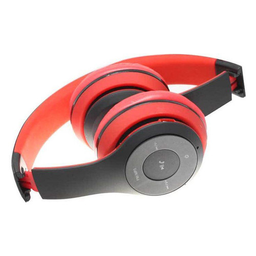 Навушники з мікрофоном Havit HV-H2575BT черно-красные (23959) фото №4
