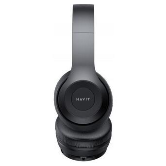 Навушники накладні бездротові HAVIT HV-H632BT Black (HV-H632BT) фото №5