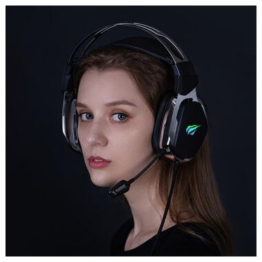 Наушники Havit HV-H2018U Plug USB 7.1 Black (6939119031152) фото №7