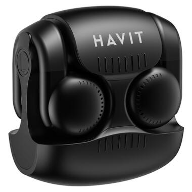 Наушники Havit OWS907 TWS Black (6939119080228) фото №6