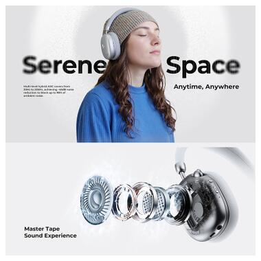 Наушники Havit H670BT Space S1 ANC Silver (6939119093488) фото №4