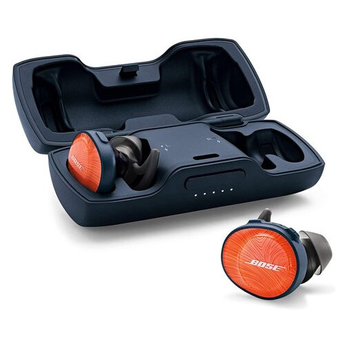 Навушники Bose SoundSport Free Wireless Headphones Orange/Blue (774373-0030) фото №4