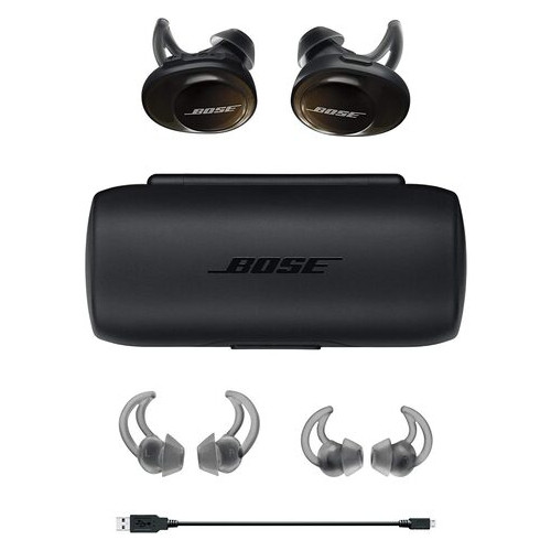Наушники Bose SoundSport Free Wireless Headphones Black фото №3