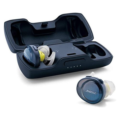 Наушники Bose SoundSport Free Wireless Headphones Blue/Yellow (JN63774373-0020) фото №2