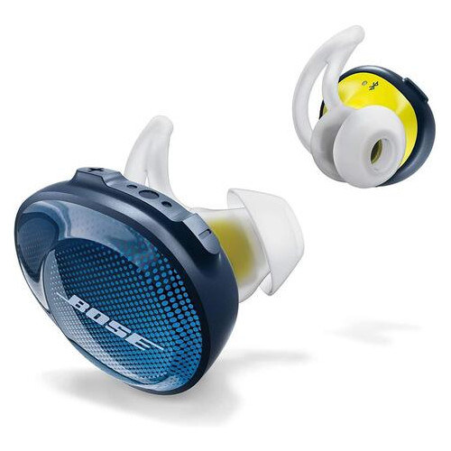 Наушники Bose SoundSport Free Wireless Headphones Blue/Yellow (JN63774373-0020) фото №4