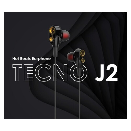 Навушники Tecno Hot beats J2 (4895180748967) фото №10