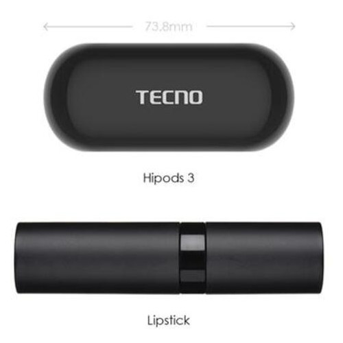 Навушники Tecno Hipods H3 Black (4895180768019) фото №3