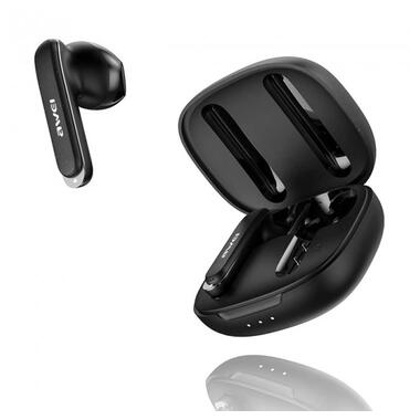 Бездротові Bluetooth навушники Awei T66 із сенсорним керуванням і шумозаглушенням мікрофона (Чорний) фото №1