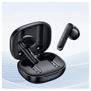Бездротові Bluetooth навушники Awei T66 із сенсорним керуванням і шумозаглушенням мікрофона (Чорний) фото №5