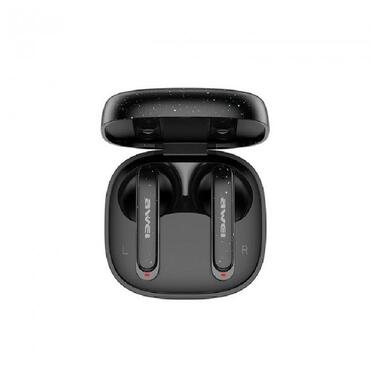 Бездротові Bluetooth навушники Awei T66 із сенсорним керуванням і шумозаглушенням мікрофона (Чорний) фото №2