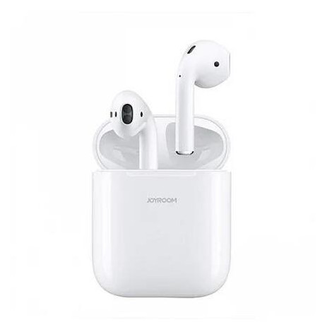 Bluetooth навушники Joyroom JR-T03S Bilateral TWS White фото №1