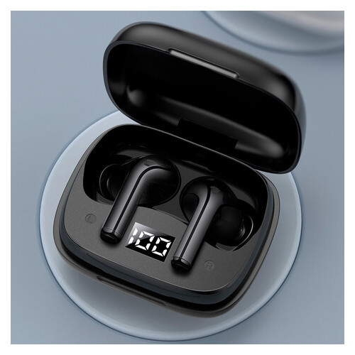 Наушники Bluetooth Joyroom JR-TL6 + кейс Черные фото №4