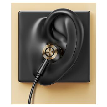 Навушники з мікрофоном Usams EP-43 In-Ear Type-C Stereo Earphone 1.2 m Dark Green HSEP4302 фото №4