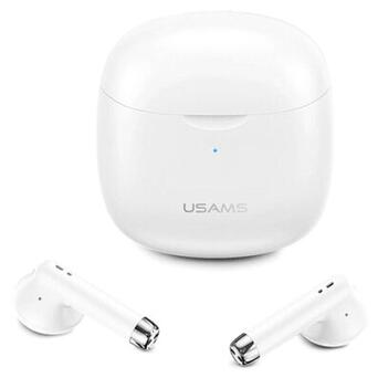 Бездротові навушники TWS Usams-IA04 BT 5.0 Білий фото №1