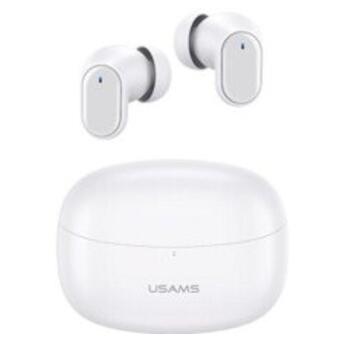 Навушники Usams BH11 Bluetooth 5.1 White (BHUBH02) фото №1