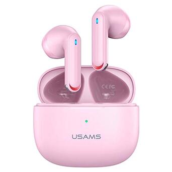 Бездротові TWS навушники Usams-NX10 BT 5.2 Pink фото №1