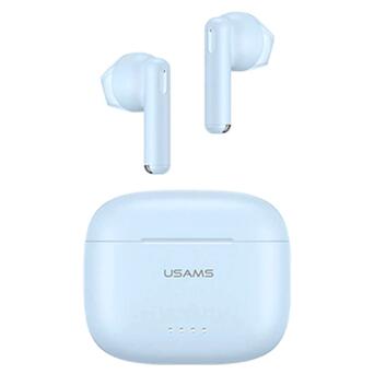 Бездротові TWS навушники Usams-US14 BT 5.3 Blue фото №1
