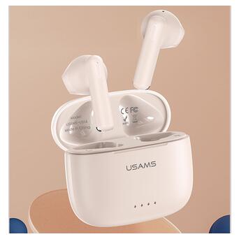 Бездротові TWS навушники Usams-US14 BT 5.3 White фото №2