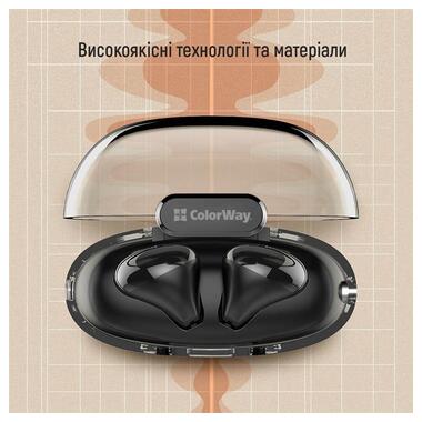 Bluetooth-гарнітура СolorWay Slim TWS-2 Earbuds Black (CW-TWS2BK) фото №15