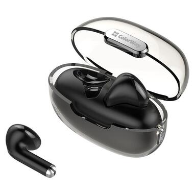 Bluetooth-гарнітура СolorWay Slim TWS-2 Earbuds Black (CW-TWS2BK) фото №1