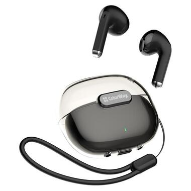 Bluetooth-гарнітура СolorWay Slim TWS-2 Earbuds Black (CW-TWS2BK) фото №7