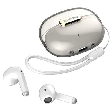 Bluetooth-гарнітура СolorWay Slim TWS-2 Earbuds White (CW-TWS2WT) фото №2